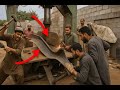 Extreme Metal Bending in a Pakistani Workshop – Real Skills!