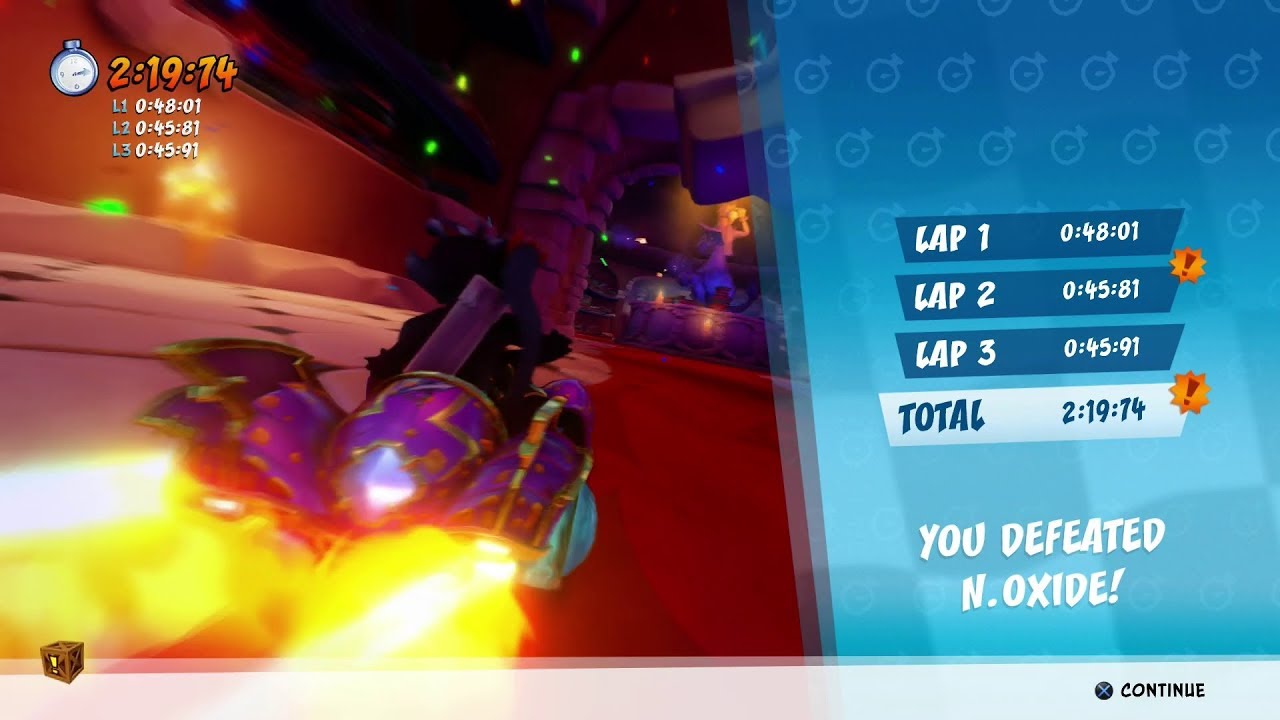 CTR Nitro Fueled - Oxide Time Trial #35: Spyro Circuit (2:19:74) - YouTube