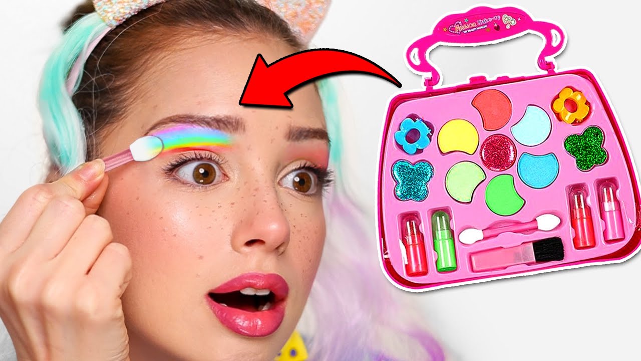 You Won't Believe What This KIDS MAKEUP Can Do! 