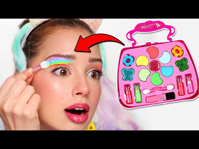 You Won't Believe What This KIDS MAKEUP Can Do! 