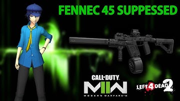 Left 4 Dead 2 Weapons Mod : Fennec 45 Suppressed จากเกม (COD:MW2022)