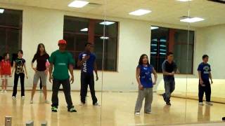 UAASO dance practice - Chris Brown