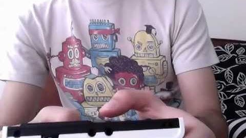 Super mario brothers theme played in Monotron