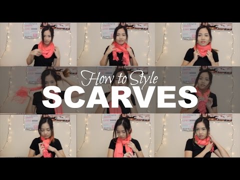 10 Different Ways to Style a Scarf | ThatsZoe