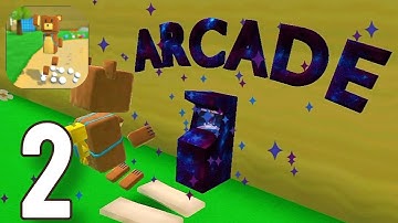 Super Bear Adventure - Gameplay Walkthrough Part 2 - Arcade World (ios,Android)