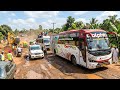 Bus Vs Indian BAD Road...
