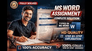 Derivatives Assignment 2.4 — Complete Solution & MS Word Formatting