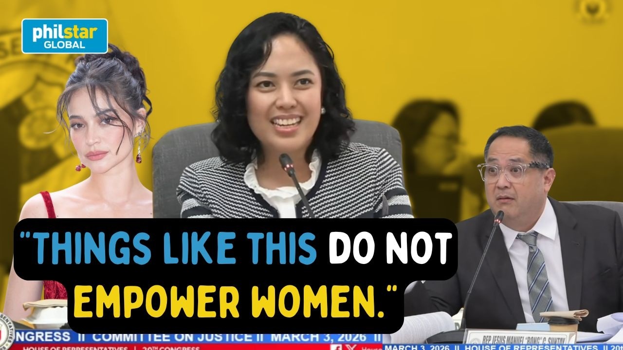 Impeachment hearing ni VP Sara Duterte naantala dahil sa pahayag ni Rep. Suntay kay Anne Curtis