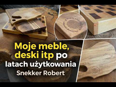 My furniture, boards, etc. after years of use / Snekker Robert