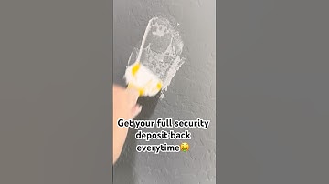 How to get your full security deposit back as a renter who customized! #renterfriendly