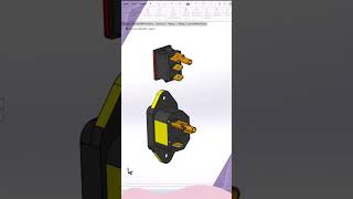 SOLIDWORKS Routing - Incorporating Electrical Components into Wiring #solidwork #routing #shorts