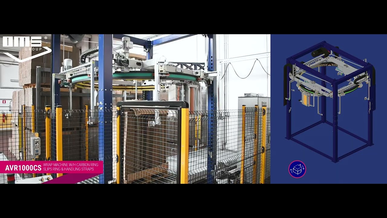 OMS AVR1000CS Ring Wrapping Machine