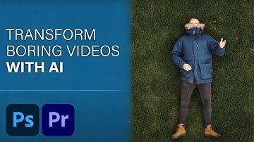 Enhance Videos w/ Generative Fill in Photoshop & Premiere Pro | Photoshop in Five | Adobe Photoshop