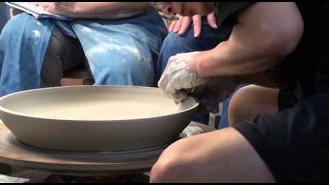 165. HPG Workshop Demo Part V ~ Throwing a Large Platter with Hsin-Chuen Lin