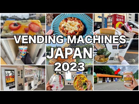 27 VENDING MACHINES IN JAPAN