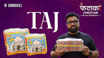 💥✨ **TAJ Giant Crackers** – Feel the royal thunder of celebration!