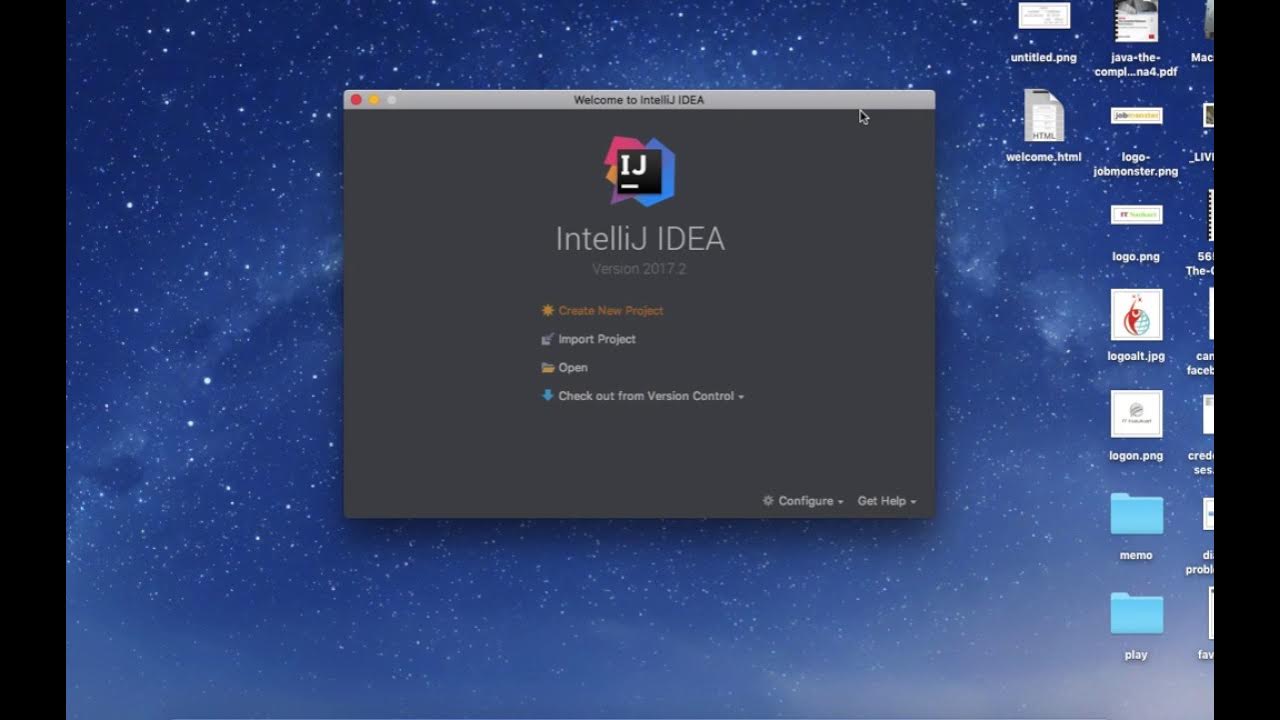 How to create Java Application using intellij - YouTube
