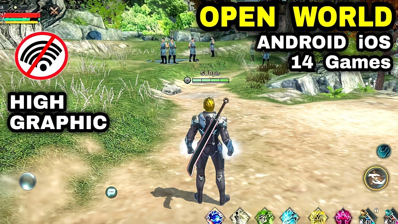 Игры с открытым миром оффлайн на андроид