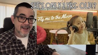This was amazing! 2 yr. old Sarina Hilario covers Fly Me To The Moon