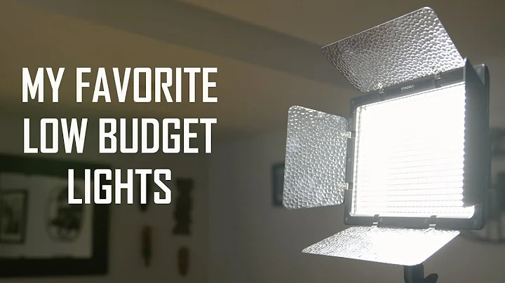 BEST LOW BUDGET VIDEO LIGHTS UNDER $100