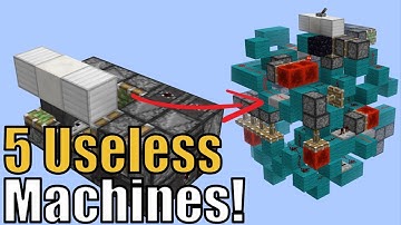 How To Make 5 FUN Useless Machines!!!