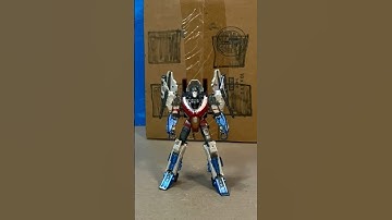 Transformers Studio Series ONE Starscream | Stop Motion Short