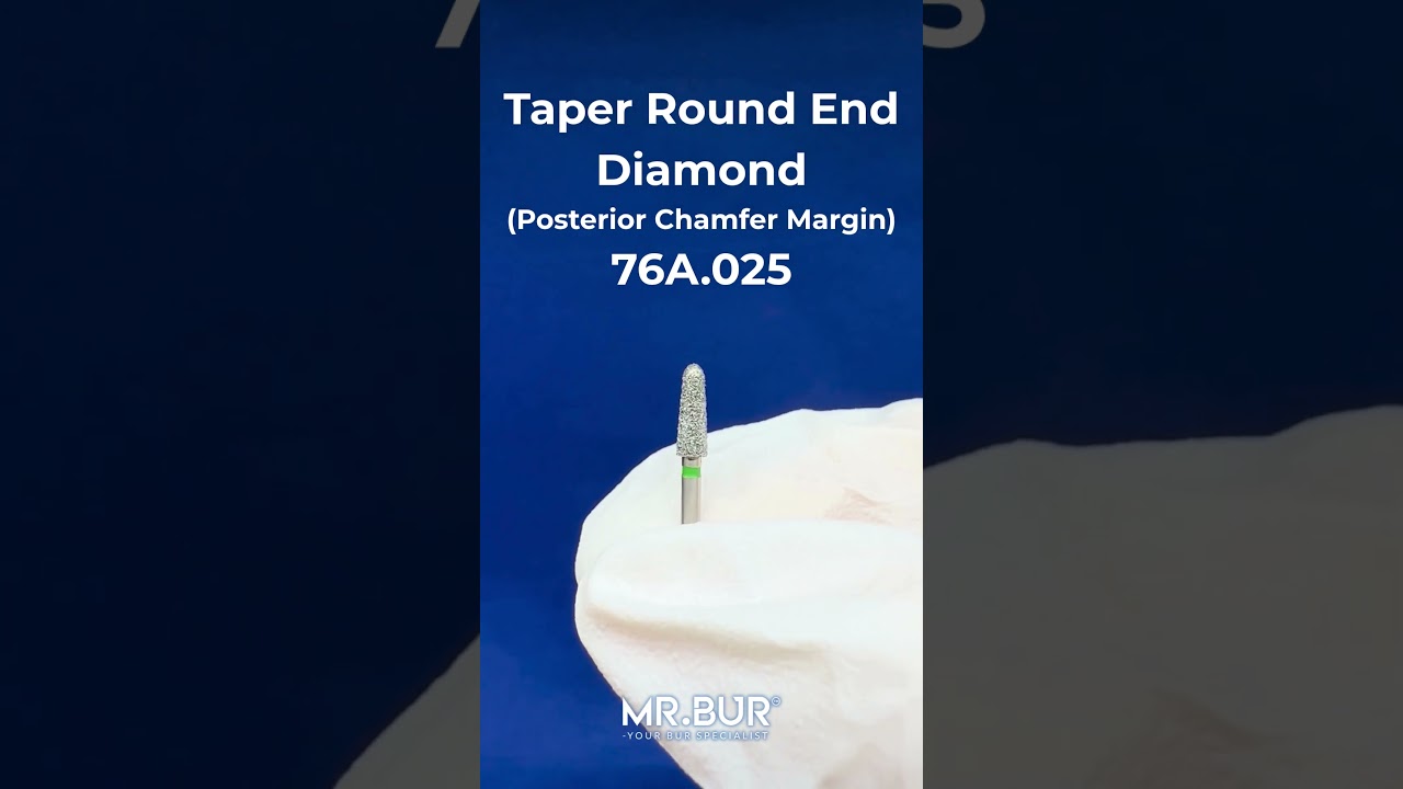 Taper Round End Bur | Diamond Dental Bur