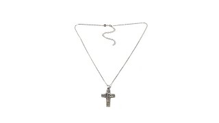Michael Anthony Jewelry Sterling Silver Papal Cross