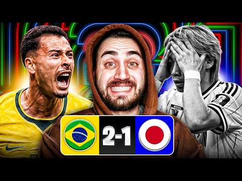 Martinelli Wins it Late for Brazil vs Japan | Another Japan HEARTBREAK | Brazil 2-1 Japan Reaction