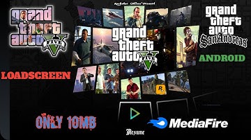 GTA 5 LOADING SCREEN FOR GTA SA ANDROID | GTA V LOADING SCREEN FOR GTA SA ANDROID