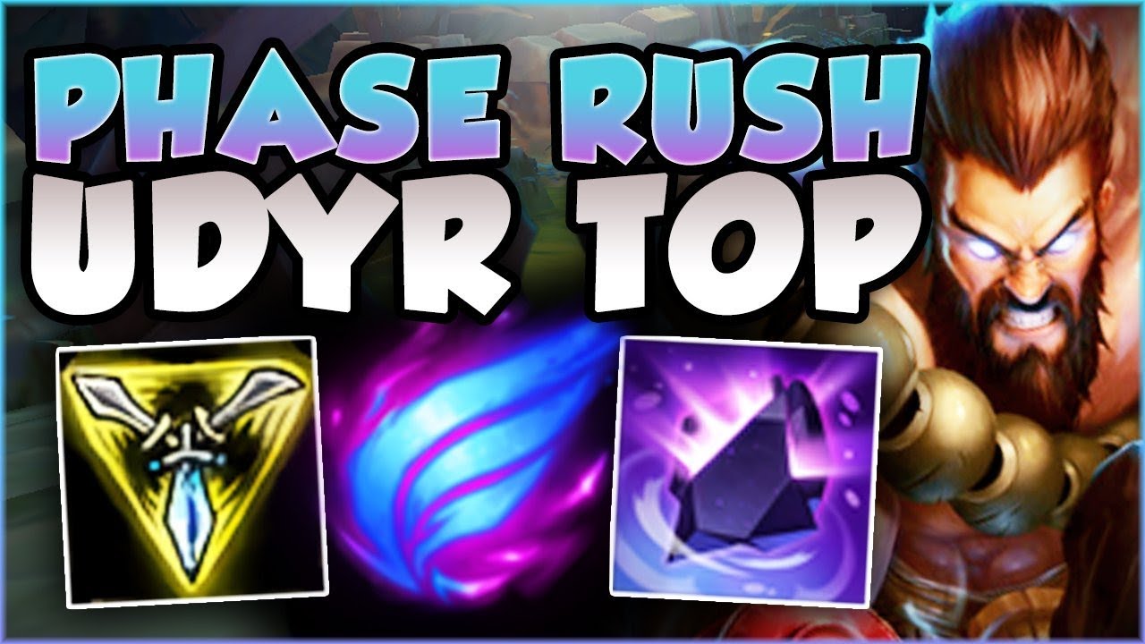 dome Advarsel min OPENING THE GATES WITH PHASE RUSH ON UDYR??? TRICK2G WANNABE? UDYR SEASON 8  TOP! - League of Legends - YouTube