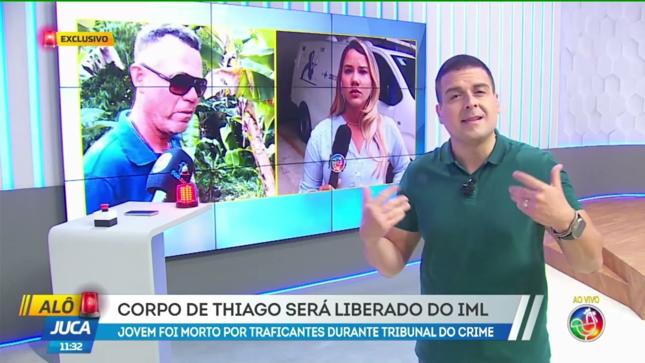 Pai se desespera:  Corpo de Thiago foi encontrado