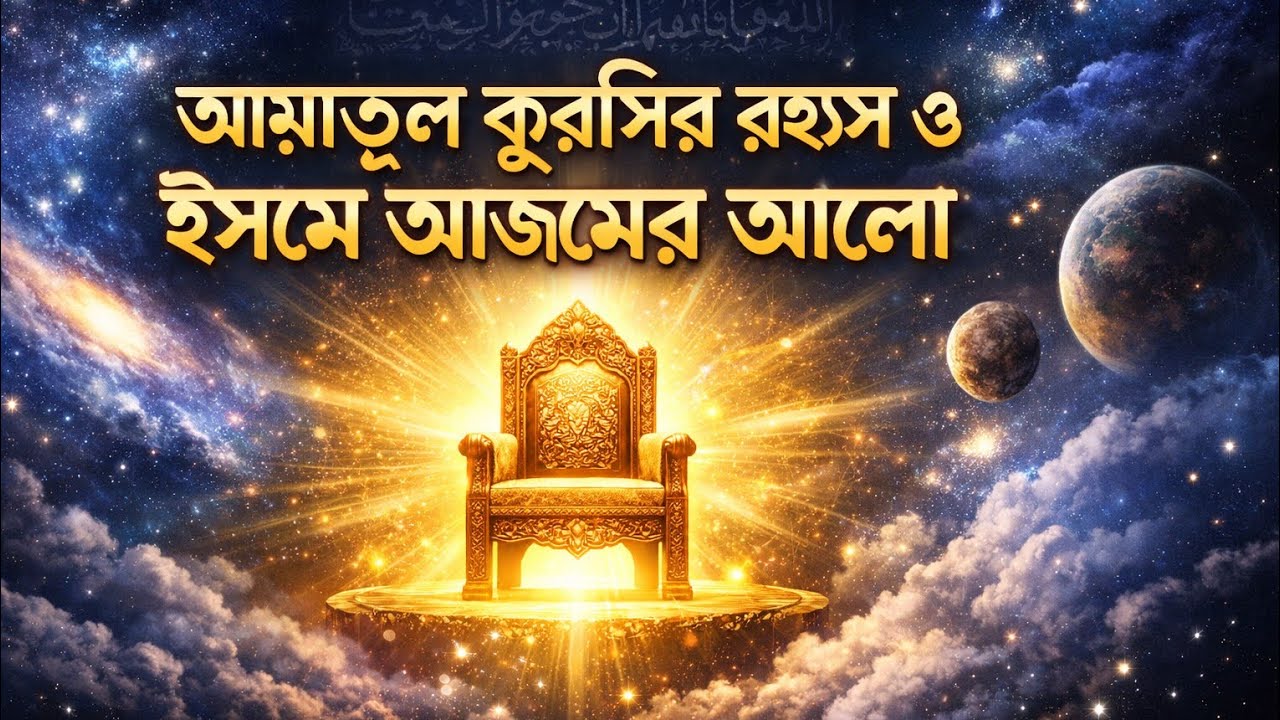 আয়াতুল কুরসির গোপন রহস্য। কেন গোপন রাখা হয়েছে সবার থেকে জেনে নিন।ayatul kursi... Islamic kotha