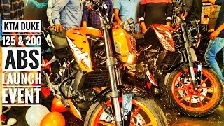 KTM 125 & 200 ABS LAUNCH EVENT HYDERABAD