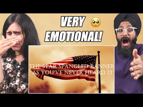 INDIAN GIRL Reacts to The Star Spangled Banner As You've Never Heard It! (EMOTIONAL)