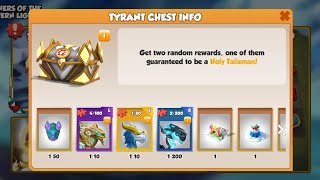 OPENING 162+ TYRANT CHEST CHAPTER 4 | DRAGON MANIA LEGENDS TYRANT EVENT | #trending #viral #shorts