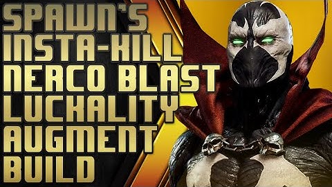 Spawns insta kill necro blast luckality augment build for MK11
