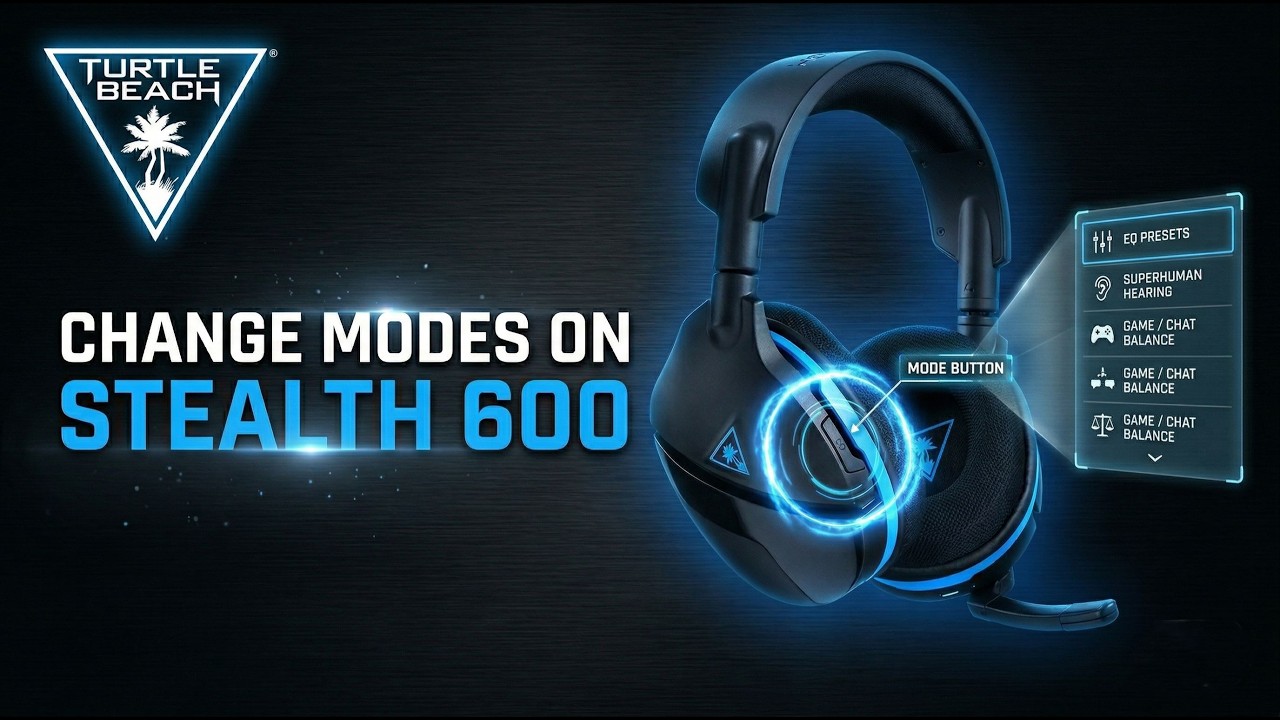 How To Change Modes On Turtle Beach Stealth 600 - Quick Guide