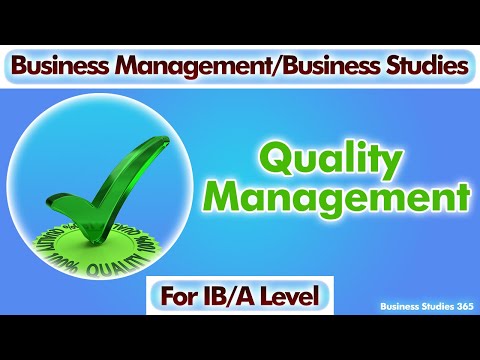 What is Quality Management? | IB Business Management | A Level Business | Edu Ignites|