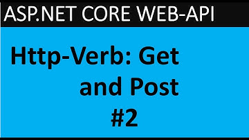 ASP.NET CORE 6.0 WEB API 02 - How to test using Postman - Get and Post verb