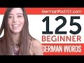 Learn 125 beginner german words with alisa german vocabulary made easy