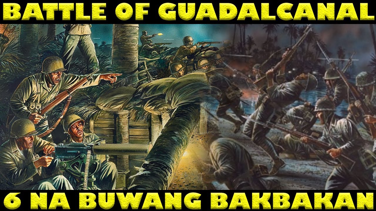 BATTLE OF GUADALCANAL: PAANO PINALAYAS NG MGA AMERIKANO ANG MGA JAPANESE SA GUADALCANAL?