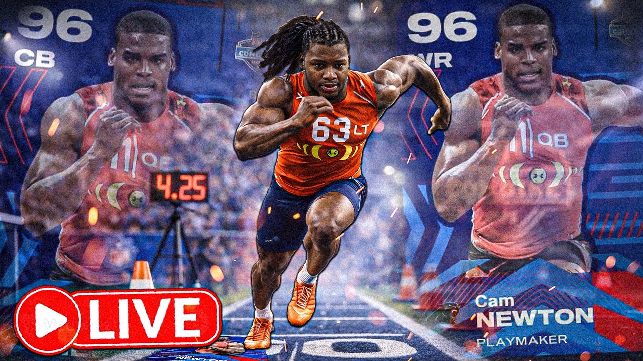 CAM NEWTON WR? CB? QB? INSANE COMBINE PROMO! MADDEN 26 ULTIMATE TEAM STREAM! PACKERS THEME TEAM!