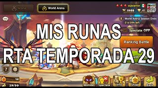 MIS RUNAS RTA TEMPORADA 29