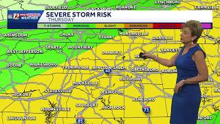 Hot Thursday evening, August 20 update | Damaging wind and heavy rain risks to end the workweek