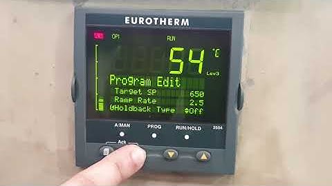 Program Sample Eurotherm 3504 (ON/OFF)