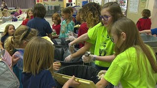 5th graders track school's food waste, spark change