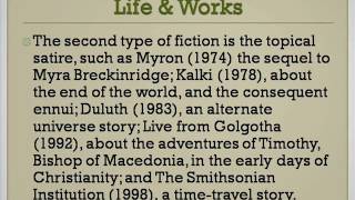 Gore Vidal Life & Works