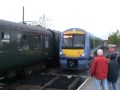 Trainspotter nearly hit by train in Suffolk