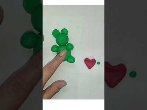 Clay Modeling Clay Art Clay Cute Teddy Bear